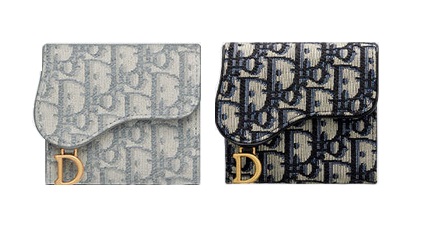  DIOR 디올 오블리크 새들 반지갑 306#