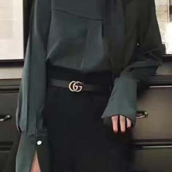 GUCCI new 구찌 신상 GG로고 여성용 벨트