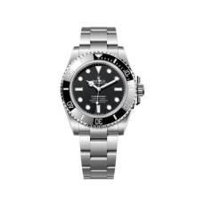 40위 ROLEX 로렉스 서브마리너 흑판 메탈 논데이트 베스트 114060 블랙 다이얼 논 데이트 오토매틱 무브먼트 rol0131