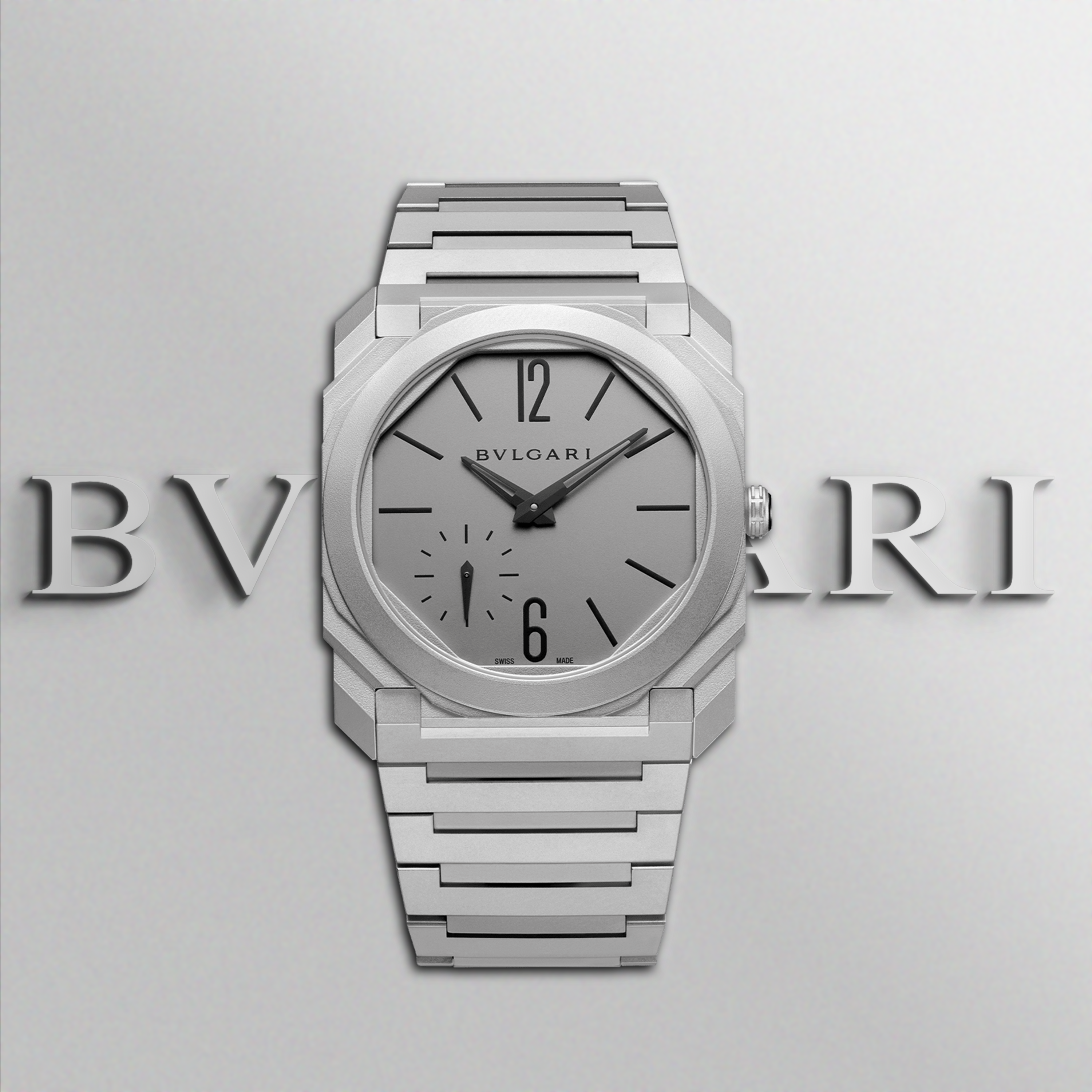 49위 BULGARI 불가리 옥토 피니씨모 102713 BGO40C14TTXTAUTO 티타늄 샌드 블래스팅 그레이 다이얼 오토매틱 무브먼트 bvl0080