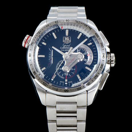 TAG HEUER  태그호이어 그랜드 까레라 칼리버 RS2 칼리버 크로노그래프 스크래치 방지 사파이어 크리스탈 글라스 최고급 옵션 tag0049 - TAG Heuer Grand Carrera Calibre 36 RS on Bracelet