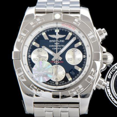 BREITLING 브라이틀링 크로노맷 B01 AB011012|B967|375A 칼리버 스틸 크로노그래프 오닉스블랙 다이얼 브레이슬릿 오토매틱 무브먼트 bre0306 - Breitling ChronomatB01 Men's Everyday Watch Chronograph Onyx Black Dial Bracelet High Quilty Automatic Movement