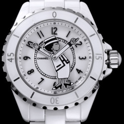 CHANEL 샤넬 마드모아 젤 제이12 "가브리엘 샤넬" 워치!! 100% 한국산 화이트 세라믹 KOR 화이트 다이얼 오토매틱 무브먼트 cha0157 - CHANEL J12 Mademoiselle 38mm KOR White Korea Ceramic Ladies Watch White Dial Automatic Movement