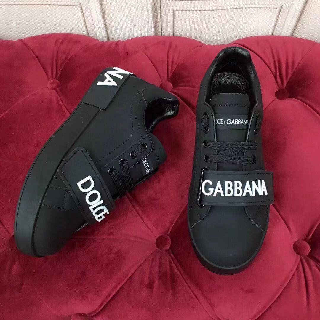 DOLCE & GABBANA 돌체앤가바나 하프벨크로 스니커즈