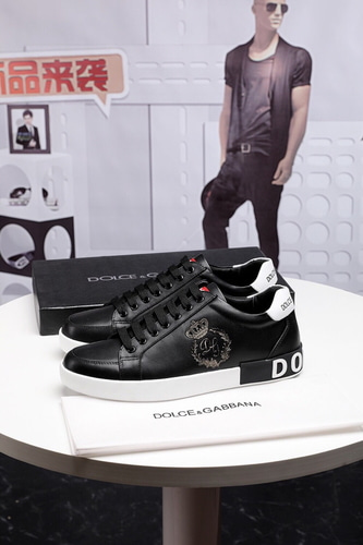 DOLCE&GABBANA 돌체앤가바나 왕관자수 스니커즈