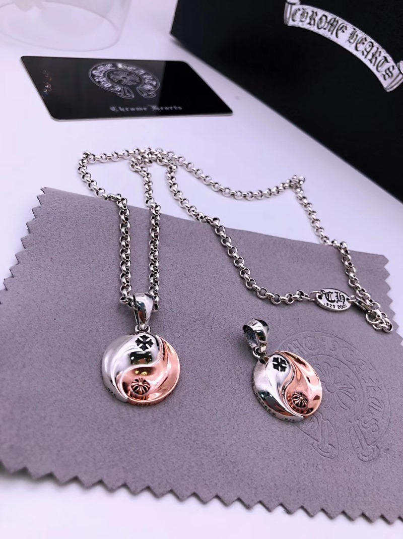 CHROME HEARTS 크롬하츠 남녀공용 925실버 목걸이 65cm