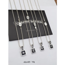 CHROME HEARTS 크롬하츠 여성용 925실버 목걸이 45cm