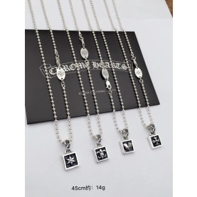 CHROME HEARTS 크롬하츠 여성용 925실버 목걸이 45cm