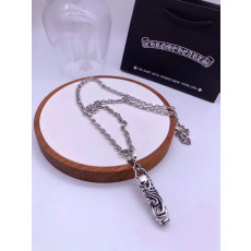 CHROME HEARTS 크롬하츠 남녀공용 925실버 목걸이 65cm