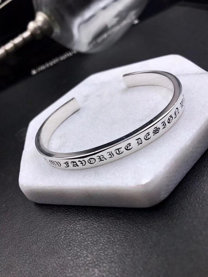 CHROME HEARTS 크롬하츠 남녀공용 925실버 팔찌