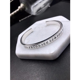 CHROME HEARTS 크롬하츠 남녀공용 925실버 팔찌