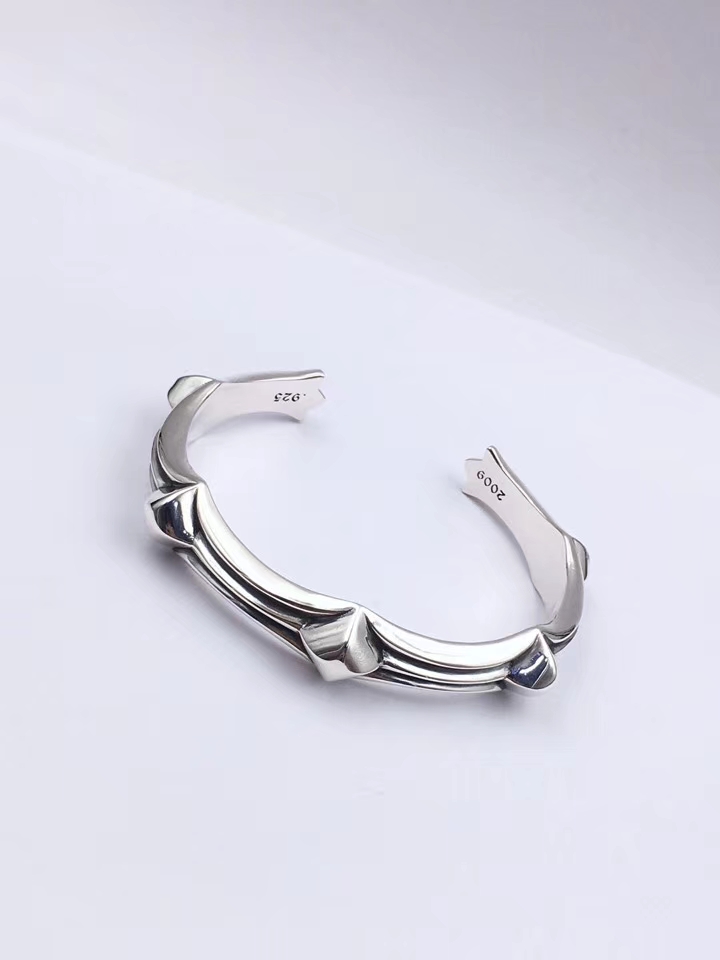 CHROME HEARTS 크롬하츠 남녀공용 925실버 팔찌