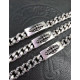 CHROME HEARTS 크롬하츠 925실버 남성팔찌 3디자인 (폭15mm)