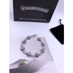 CHROME HEARTS 크롬하츠 925실버 남녀공용 팔찌