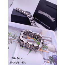 CHROME HEARTS 크롬하츠 925실버 남녀공용 팔찌