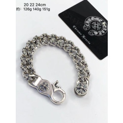 CHROME HEARTS 크롬하츠 925실버 남녀공용 팔찌 3디자인(폭15mm)