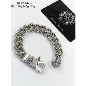 CHROME HEARTS 크롬하츠 925실버 남녀공용 팔찌 3디자인(폭15mm)