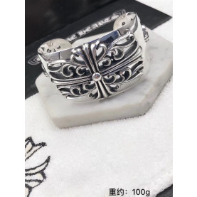 CHROME HEARTS 크롬하츠 925실버 남녀공용 팔찌