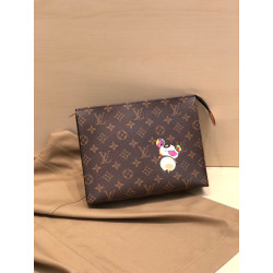 LOUIS VUITTON 루이비통 2020 모노그램 남여공용 클러치백 M47542,LOUB1663,26cm,브라운