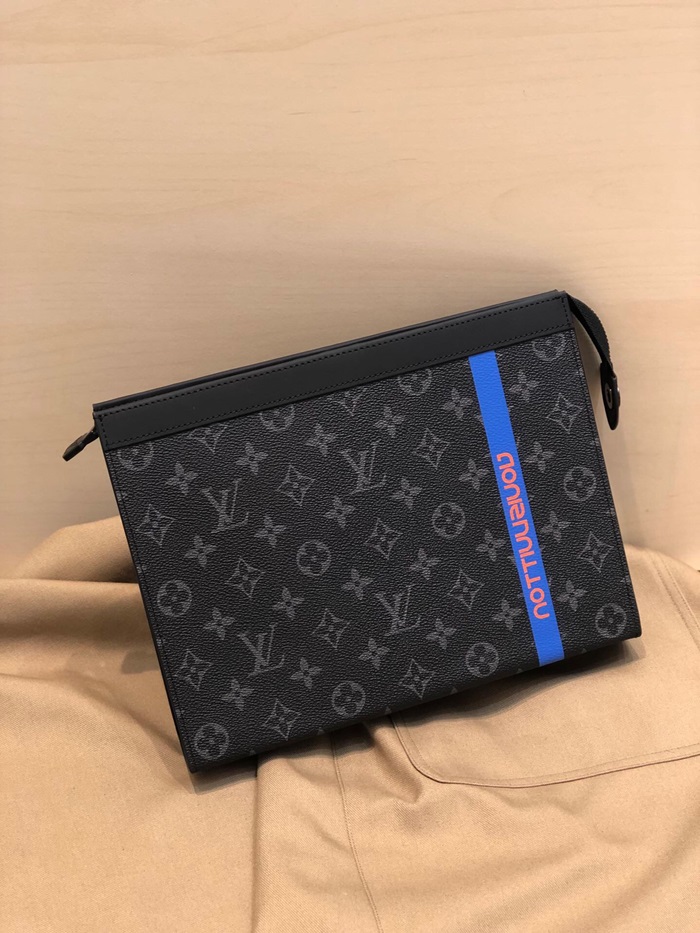 LOUIS VUITTON 루이비통 2020 남여공용 클러치백 M61692,LOUB1806,26cm,블루,레드,그린