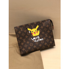 LOUIS VUITTON 루이비통 2020 모노그램 남여공용 클러치백 M47542,LOUB1834,26cm,브라운