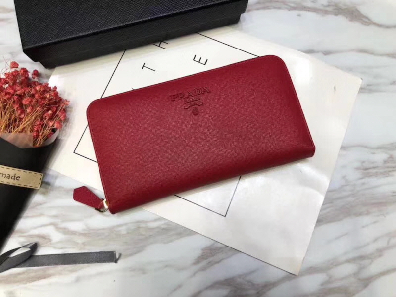 PRADA 프라다 사피아노 지퍼 장지갑 2COLOR