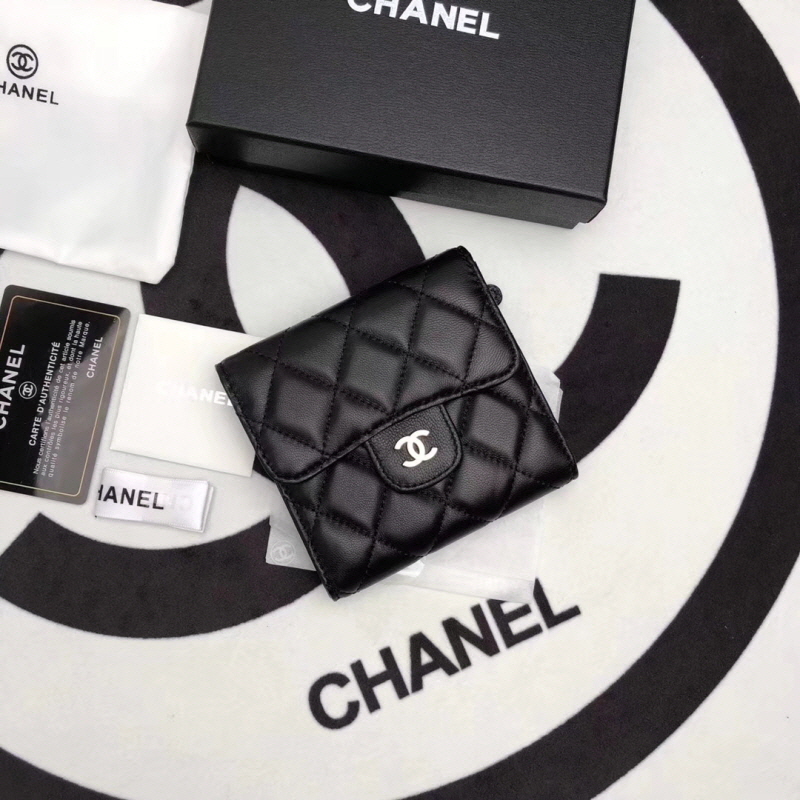 CHANEL 샤넬 램스킨 클래식 반지갑 2COLOR