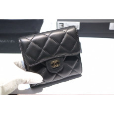 CHANEL 샤넬 램스킨 클래식 지갑