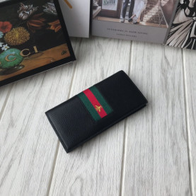 GUCCI 구찌 클래식 로고 지퍼 장지갑 / 장지갑