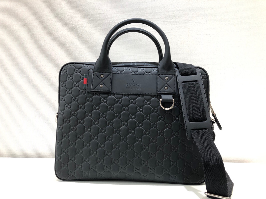 GUCCI 구찌 마이크로 시마 서류가방