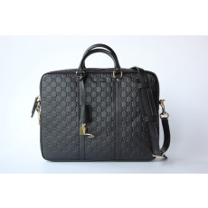GUCCI 구찌 2020 남성용 구찌 시마 가죽 서류가방