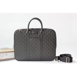 GUCCI 구찌 시마 가죽 서류가방