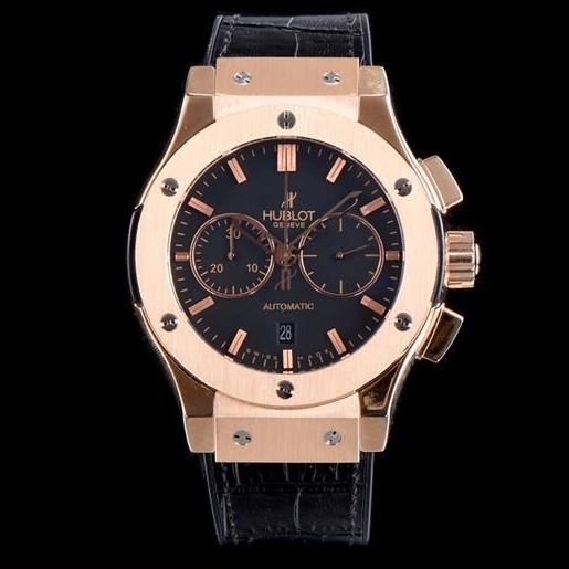 HUBLOT 위블로 클레식 퓨전 511.OX.7180.LR 그레이 썬더스트 다이얼 블루 레더스트랩 오토매틱 무브먼트 hub0213 - Hublot Classic Fusion Daily Watch Simple Classic Type Upgrade 18k Rose Gold Case Grey Sun Dust Dial Blue Leather Strap Automatic Movement위블로 클래