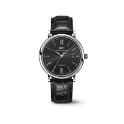 47위 IWC 아이더블유씨 베스트 1:1 제작 포르투피노 오토매틱 150주년 에디션 한정판 ETA 2892-2 남성용시계 40mm 블랙다이얼 iwc0385