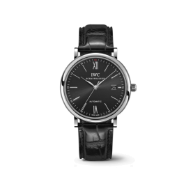 47위 IWC 아이더블유씨 베스트 1:1 제작 포르투피노 오토매틱 150주년 에디션 한정판 ETA 2892-2 남성용시계 40mm 블랙다이얼 iwc0385