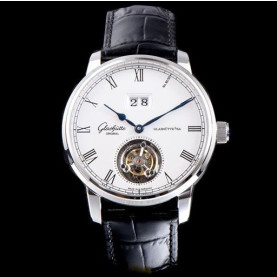 GLASHUTTE ORIGINAL 글라슈테 오리지날 심플하고 깔끔하고 필수 아이템! 실버 세나토 화이트 다이얼 오토매틱 무브먼트 gla0025 - Glashutte Original Senator White Dial Automatic Movemet Very Good Idea Item