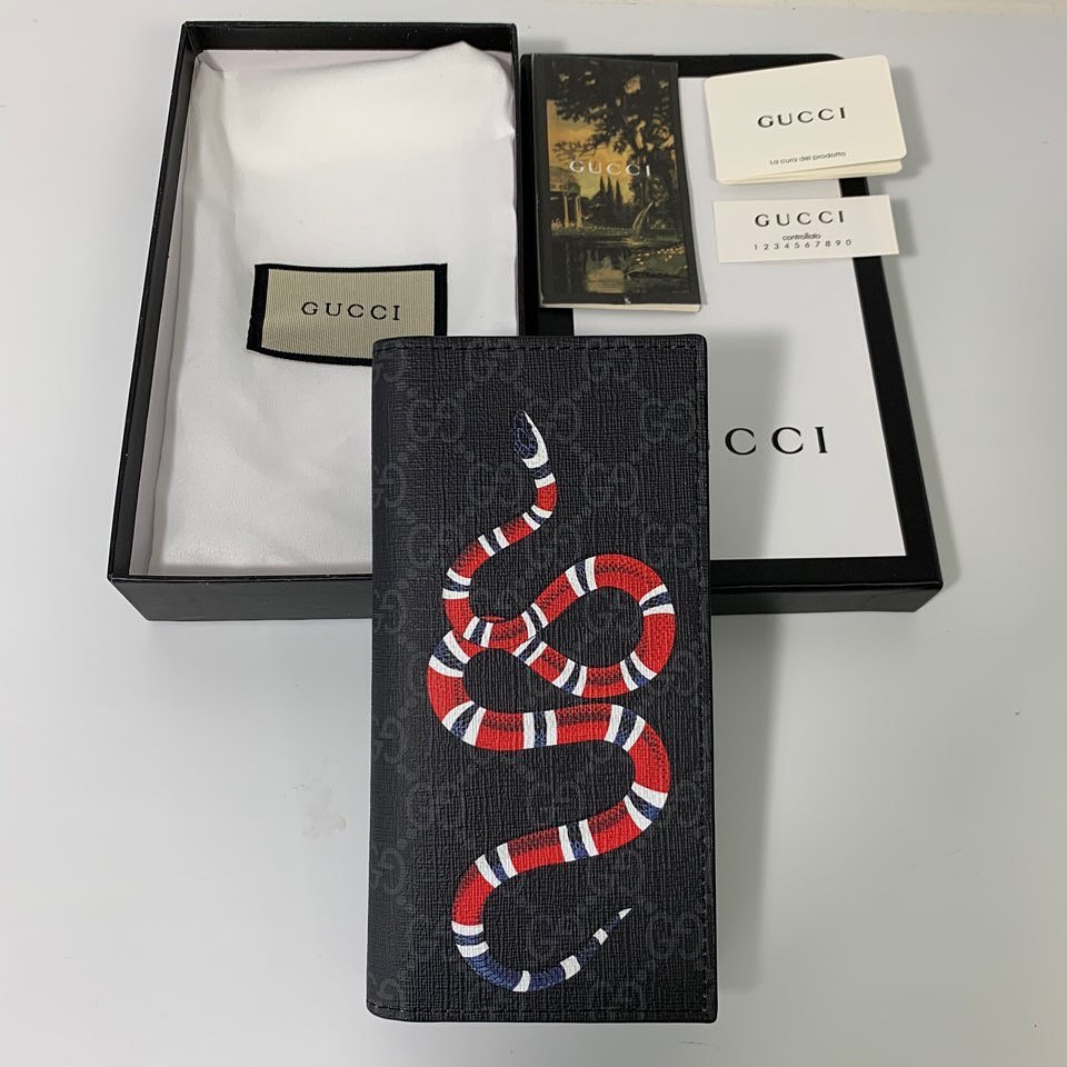 GUCCI 구찌 킹스네이크 장지갑