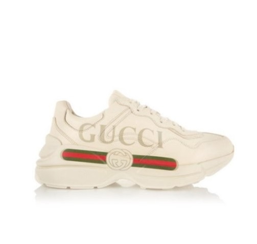 GUCCI 구찌 라이톤 삼선띠 로고 스니커즈