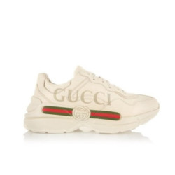 GUCCI 구찌 라이톤 삼선띠 로고 스니커즈