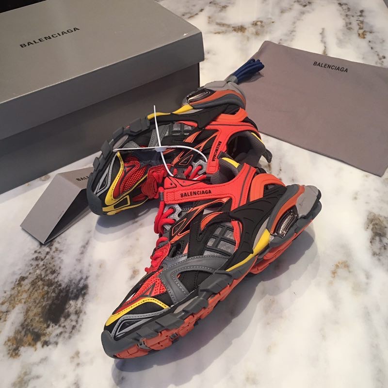 BALENCIAGA 발렌시아가 트랙2 최상위 버전 스니커즈 불꽃