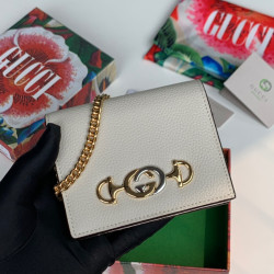 GUCCI 구찌 주미 체인 카드 케이스 4COLOR