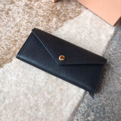 MIUMIU 미우미우 마드라스 가죽 장지갑 3COLOR