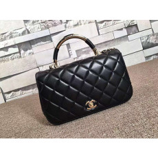 CHANEL 샤넬 메탈핸들 플랩백 A93752