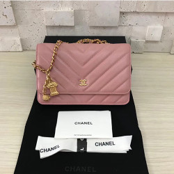 CHANEL 샤넬 쉐브론 WOC A33814-11