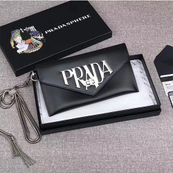 PRADA 프라다 레더 클러치백 1MF175-1