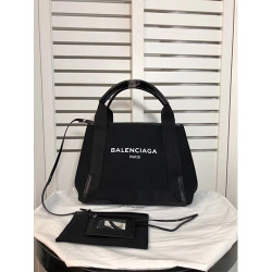 BALENCIAGA 발렌시아가 네이비 쇼퍼백