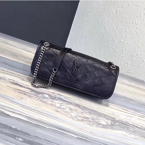 SAINT LAURENT 생로랑 니키 체인백 504865 28cm-5