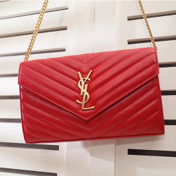 SAINT LAURENT 생로랑 모노그램 마틀라세 숄더백 360452-2