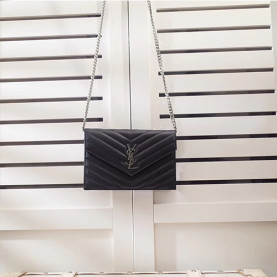 SAINT LAURENT 생로랑 엔벨로프 체인백 393953-1