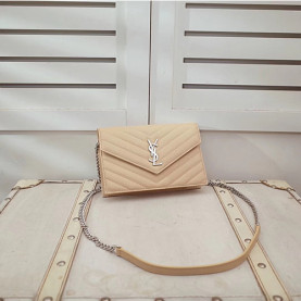 SAINT LAURENT 생로랑 엔벨로프 체인백 393953-5